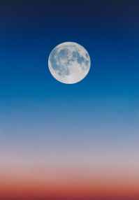 full moon illustration